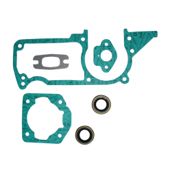 Zestaw uszczelek i uszczelniaczy wału do pilarki Husqvarna 50 51 55 – komplet silnika