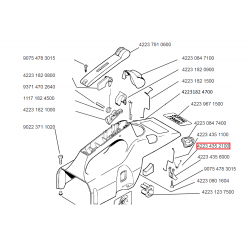 Sprężyna spustu gazu do STIHL TS400