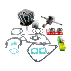Zestaw remontowy do STIHL TS350, TS360, TS550, 08S – cylinder Nikasil, wał, uszczelki, łożyska