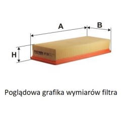 Filtr powietrza do przecinarki Partner / Husqvarna K760 K770