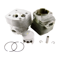CYLINDER + TŁOK (KOMPLET) STIHL FS420 / FS500 / FS550 (46 MM, NIKASIL)