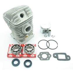 CYLINDER 40 MM + TŁOK + ŁOŻYSKA FAG + USZCZELKI DO STIHL 021 / 023 / MS210 / MS230
