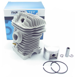 Cylinder FARMERTEC + tłok do STIHL 025 / MS250 – zestaw naprawczy 42,5 mm